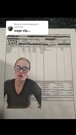 NHS Nurse Earnings Breakdown and Bank Contract Details