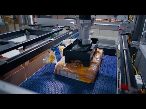 Bread Case Packing | Delkor's ComboPro Series Case Packer