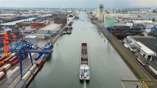 La sécheresse complique la navigation sur le Rhin - Regarder le documentaire complet