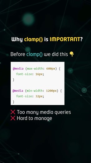 CSS clamp() Explained Simply | Responsive CSS Without Media Queries