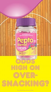 Game Day snacking resulting in a personal foul on your stomach? Pepto Bismol relieves the 5 major symptoms of an upset stomach, fast. | Pepto-Bismol