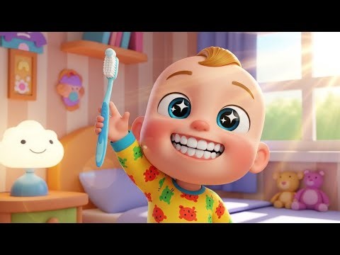 Baby Teeth Time 🦷👶 | Fun Brushing & Dental Care Song for Kids | Nursery Rhymes⭐