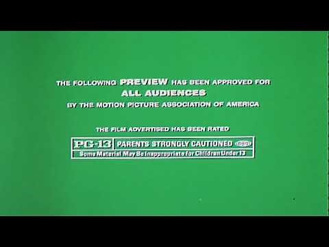 A Green title card Rated PG 13 (MPAA) Green screen