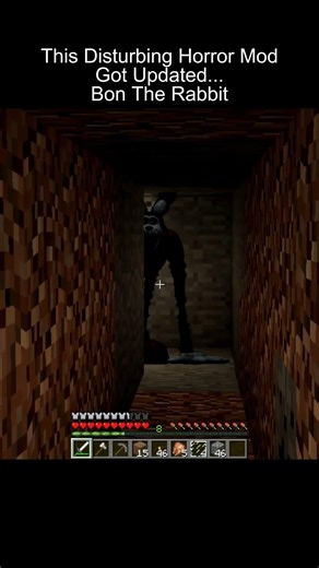 Surviving Minecraft's Most Disturbing Horror Mod - Bon The Rabbit #minecraft