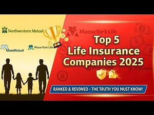 💼🇺🇸 Top 5 Life Insurance Companies in the USA – Ranked & Reviewed 2025 💰✨