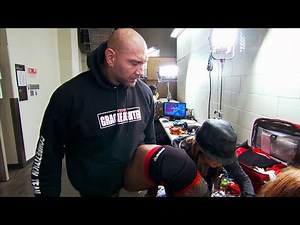 Batista suffers a wardrobe malfunction at Royal Rumble 2014: WWE The Day Of sneak peek