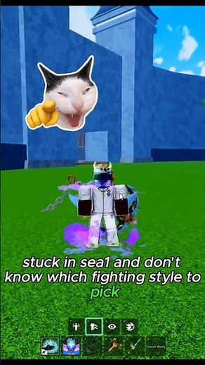 Stop Using The Wrong Fighting Style In First Sea! ❌ #bloxfruits