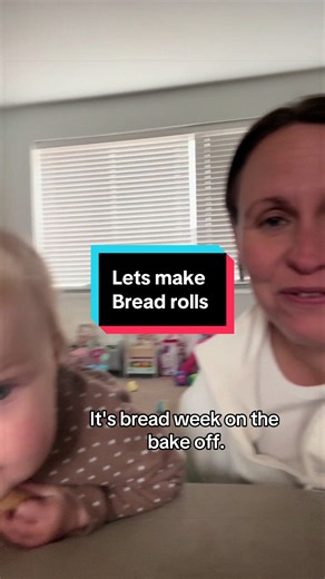Let’s make bread rolls!! #fyp #mumlife #babygirl | Homemade Bread Rolls