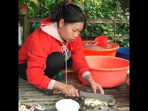 A Simple and Fast Cooking Routine by a Single Mom