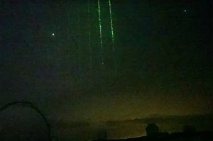 Bizarre Green Laser Scan from Space Looks Like Something from The Matrix