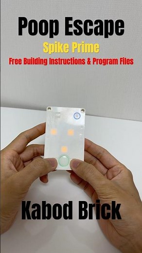Poop Escape -Spike Prime(free building instructions & program files) #game #스파이크프라임 #robot