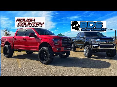 6” Rough Country Vertex Coilover Lift Kit vs 6” BDS Coilover Lift Kit