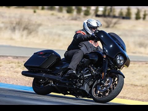 Harley Davidson Street Glide ST review on the track and street...