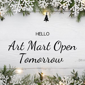 🎨✨ Art Mart opens tomorrow! Shop local and find the perfect holiday gifts 🎁 If you missed us at our last pop-up, here’s your chance! 🗓️ Open daily until Dec 24 🕚 11AM–5PM 📍 500 S. Franklin St, Syracuse, NY Come shop unique, handmade gifts and spread some local love this Christmas! ❤️ #ShopLocal #ArtMart #syracuseny #accustomlifestyle | Accustom Lifestyle