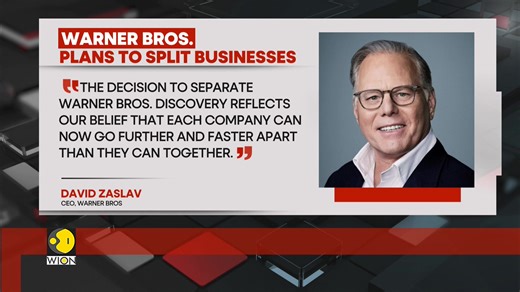 2.7K views · 45 reactions | Warner Bros. Discovery is splitting itself in half to create two separate entities that may independently seek out partnerships. The conglomerate wants to separate its rapidly expanding streaming business from its faltering traditional media channels. Hem Saroya brings you this report | WION | Facebook