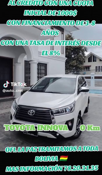 Toyota Innova: Espacio y Confort para tu Familia