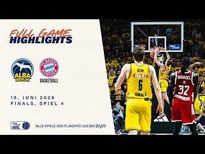 ALBA BERLIN vs. FC Bayern München Basketball - Full Game Highlights - Spieltag 4, 25/26
