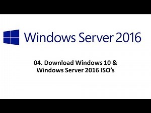 04 Download Windows Server 2016 and Windows 10 ISO's in Tamil