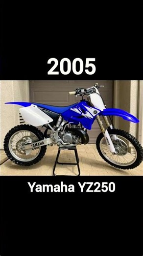 Evolution of Yamaha YZ250 (1974~2026)#shorts #viral #evolution #yamaha #yz250 #youtube #trending