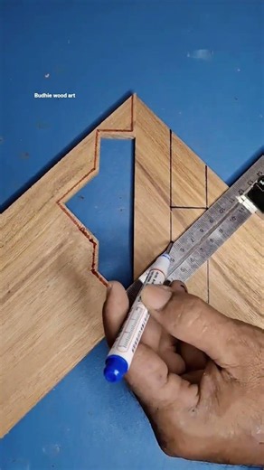 ​The Secret to a Flawless Interlocking Mitre Joint! #diy