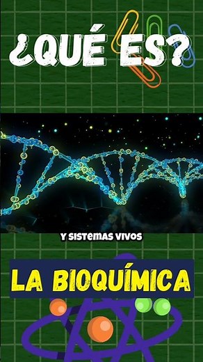 ¿Qué es la bioquímica? Explicación rápida y sencilla...🧪👍 #shorts #bioquímica