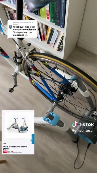 Découvrez le Home Trainer Tacx Flow Smart de Decathlon