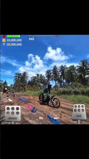 motor split, rider down #hillclimbracing #shortvideo #funny