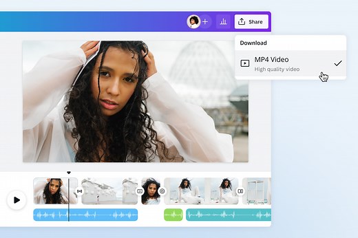 Convertisseur MP4 gratuit en ligne | Canva