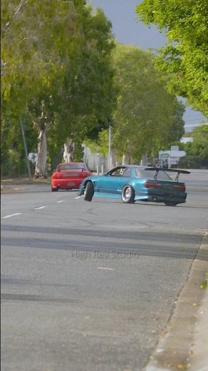 Nissan Silvia S13 Drifting on the Street 🔥 #nissan #silvia #s13