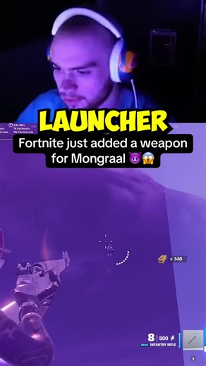 Fortnite Adds Katana Launcher for Mongraal
