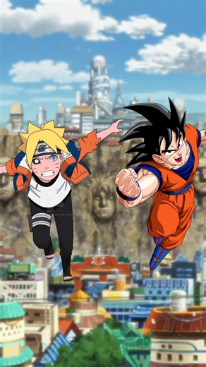 Boruto vs Goku #anime #naruto #goku