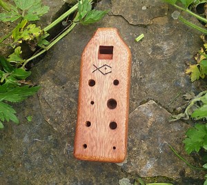 Wooden Alto Inline Ocarina Flute in C Handmade in UK - Etsy