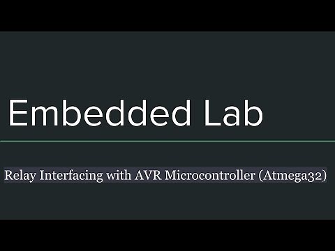 Relay Interfacing with AVR Microcontroller ( Atmega32 )