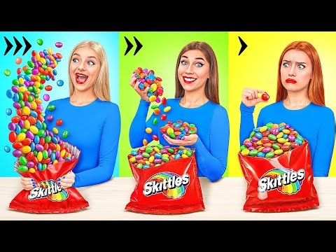 Fast, Medium or Slow Food Challenge | Fantastic Food Hacks by TeenDO Challenge