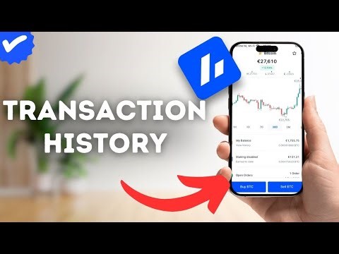 How To View Transaction History On BitVavo?
