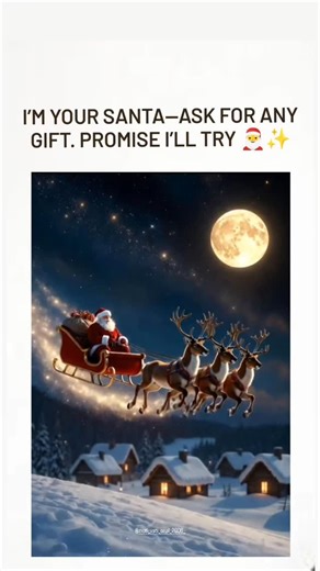 MOTIVATIONAL VIDEOS on Instagram: "Be her santa this time ❣️🎁 #christmas #love #santaclaus #merychristmas #reels"