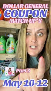 Part 3. COUPON MATCH UP’s. Dollar General Clearance event. May 10-12 All clearance is an extra 50% off plus we can stack the discount with coupons! Coupons are found in the DG app. Hope you Score✌🏼 #liztheclearancequeen #hopeyouscore✌🏼 #couponing #clearance #clearanceevent #dollargeneral #coupons #couponmatchups #dollargeneralcouponing #dollargeneralclearance #dollargeneralclearanceevent #learntocoupon #couponer #dealsoftheweek #couponmatchups #greenscreen | Liz the Clearance Queen