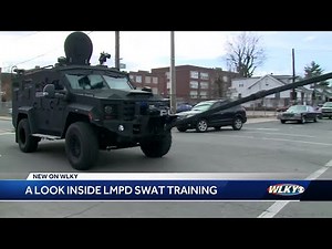 A look inside Louisville Metro Police Department's SWAT training