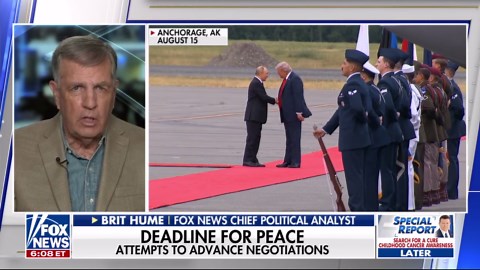 Walking away from the Russia-Ukraine war would be a failure on President Trump's record, says Brit Hume