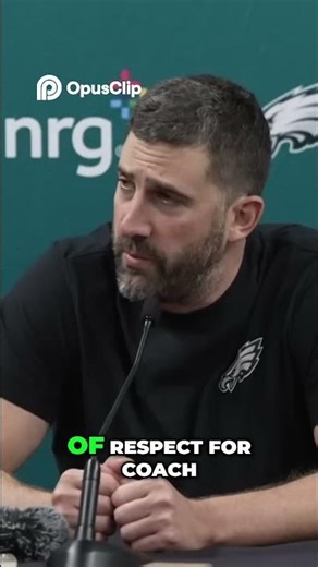 Tough Game Respect for the Opponent's Team & Coach #nfl #eagles #philadelphia