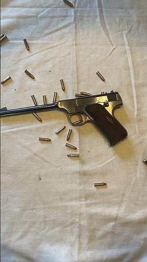 Colt Woodsman .22 made in 1926 #colt #curioandrelic #surplus #vintage #fyp #fypシ #fy #fypage #asmr