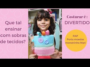 Criança também costura: bora ensinar com sobras de tecidos