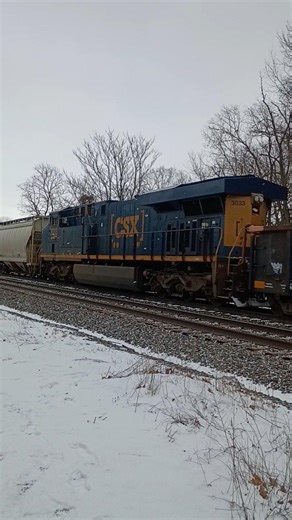 CSX 3033 as mid-train DPU for CSX m331 #train #csx