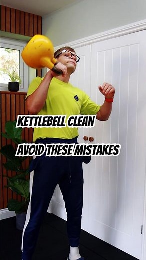 Avoid these mistakes when Kettlebell Clean ❌