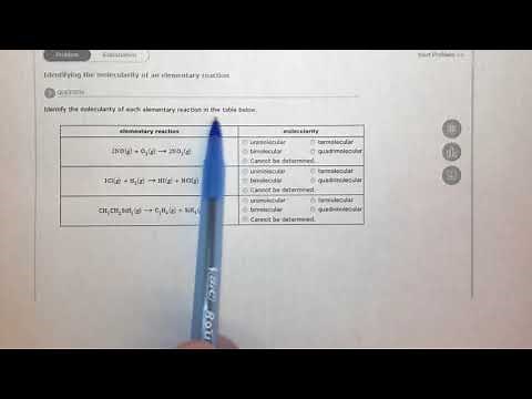16.4a Identifying the molecularity of an elementary reaction