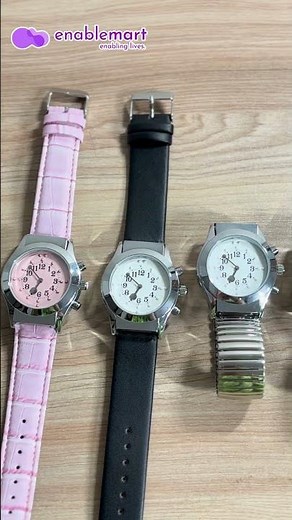 Talking Tactile Braille Watches ⌚ | Inclusive Couple Set for the Visually Impaired #TalkingWatches