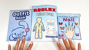 1.6K views · 42 reactions | Roblox Sanrio Cinnamoroll Outfits Blind Bag ASMR  #papercraft #blindbag #asmr #roblox #sanrio #satisfying #cinnamoroll #asmr | HiHi Paperdiy | Facebook