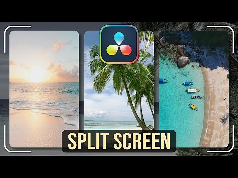 Split Screen | Collage - Create in DaVinci Resolve | German Tutorial