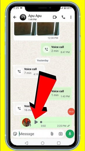 How to send voice messages on whatsapp #shorts #whatsapp #viralshorts #viralreels #viralvideo