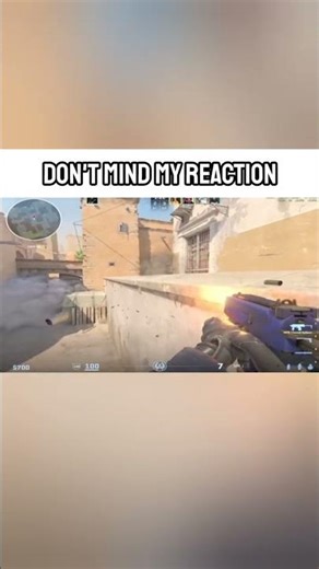 don't mind my reaction #cs2 #gaming #funny